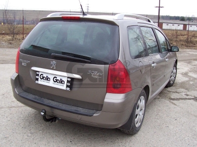Фаркоп оцинкованный Galia шар A для Peugeot 307 2001-2008