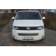 Защита передняя овальная 75х42 мм ТСС для Volkswagen Multivan/Caravelle 2009-2015