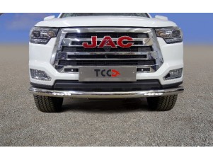 Защита передняя нижняя (с ДХО) 76,1 мм для JAC T8 Pro 2020 – н.в. JACT8P23-24