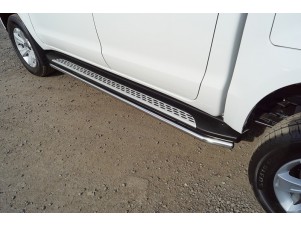 Защита порогов 42,4 мм для JAC T6 2015 – н.в. JACT621-06