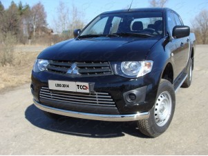 Накладка решётки радиатора 16 мм для Mitsubishi L200 № MITL20014-04